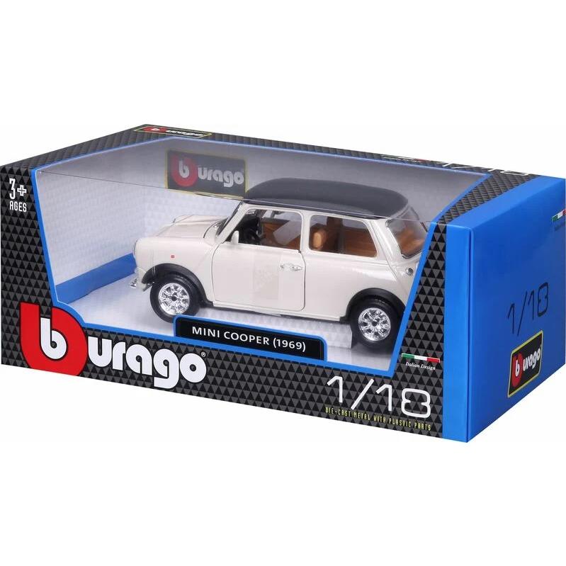 Bburago（ブラーゴ） 1/18 1969 ミニクーパー ベージュ Bburago 1/18 