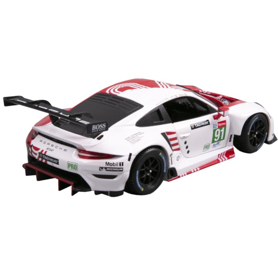 Bburago（ブラーゴ） 1/24 ポルシェ 911 RSR 2020 (#91) ホワイト/レッド ル・マン ／ ブラゴ ブラゴー ダイキャストカー ミニカー 完成品｜fushimimarket｜04