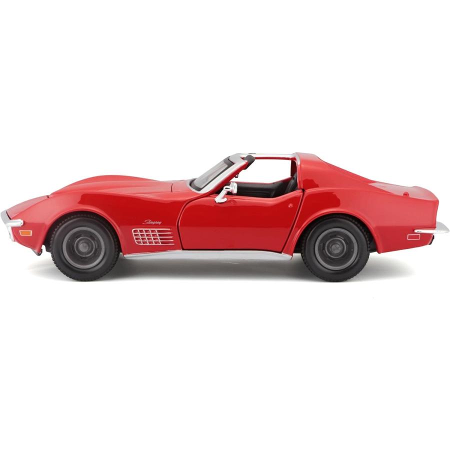 Maisto（マイスト） 1/24 シボレー コルベット スティングレー 1970  レッド ／ おもちゃ おすすめ プレゼント ダイキャストカー モデルカー ミニカー 車 完成品｜fushimimarket｜06