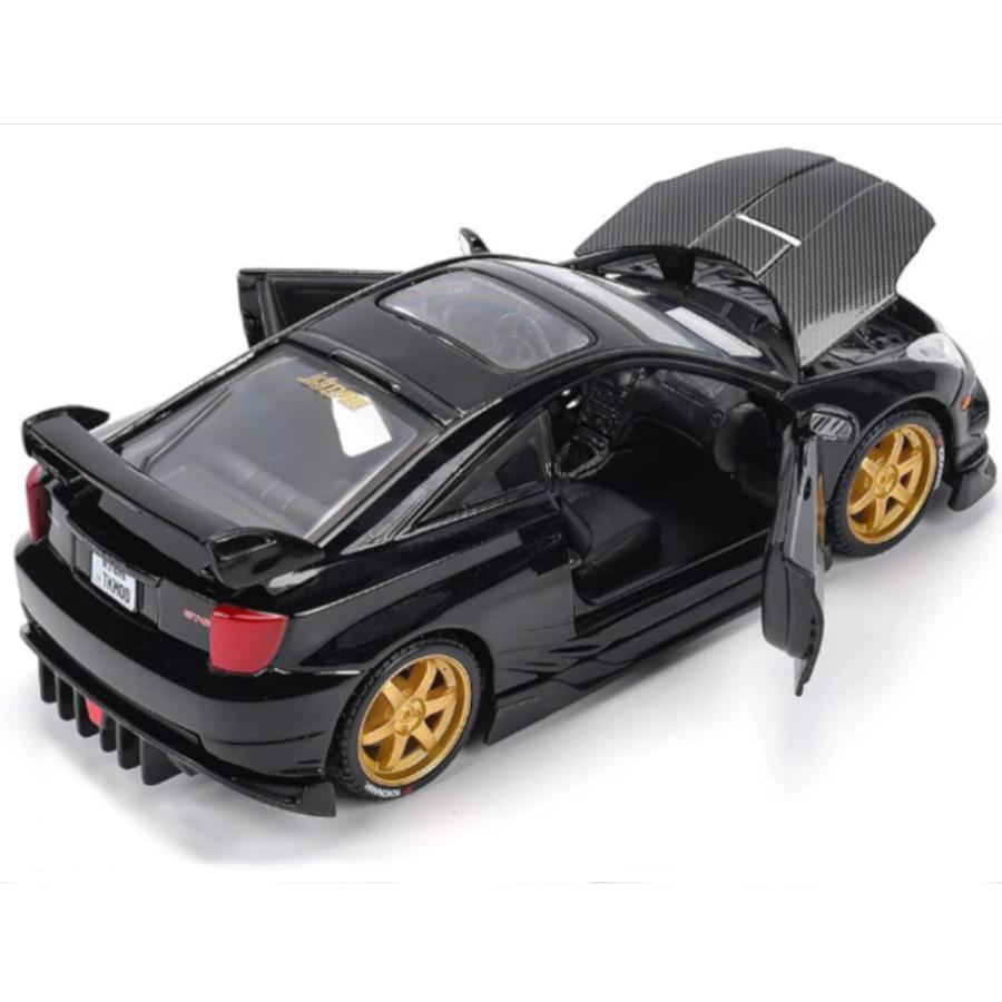 Maisto（マイスト） 1/24 トヨタ セリカ GT-S 2004 ブラック カスタム ／ おもちゃ プレゼント ダイキャストカー モデルカー ミニカー 車 完成品｜fushimimarket｜05