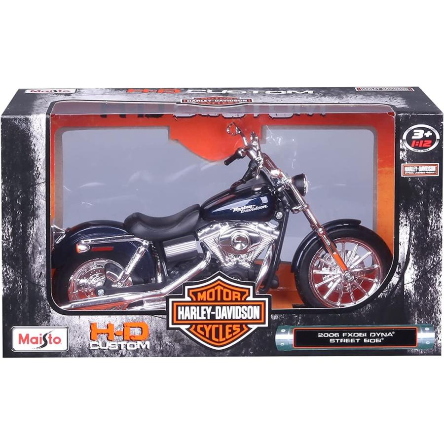 Maisto（マイスト） 1/12 ハーレー ダビッドソン 2006 FXDBI ダイナ ストリート ボブ オートバイ Motorcycle バイク Bike Model ロードバイク 完成品｜fushimimarket｜07