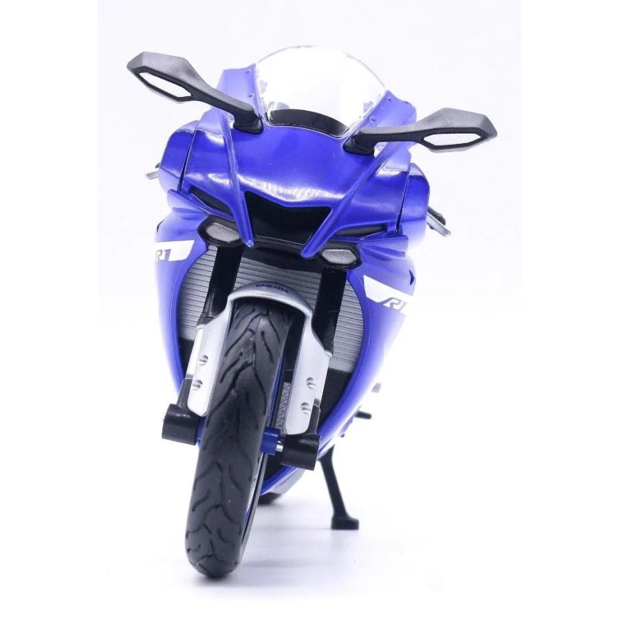 Maisto（マイスト） 1/12 ヤマハ YZF-R1 2021 Maisto 1/12 Yamaha YZF-R1 2021 オートバイ Motorcycle バイク Bike Model 完成品｜fushimimarket｜04