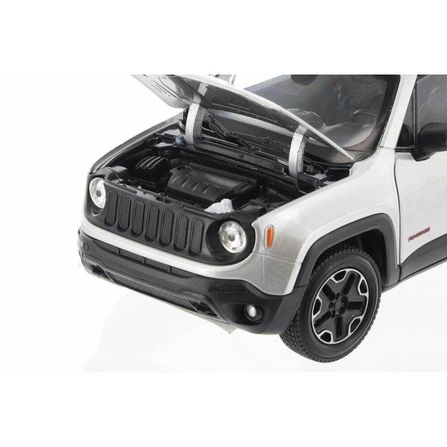 ウィリー 1/24 ジープ レネゲード ホワイト  Welly 1/24 Jeep Renegade レース スポーツカー ダイキャストカー Diecast Model ミニカー 完成品｜fushimimarket｜06