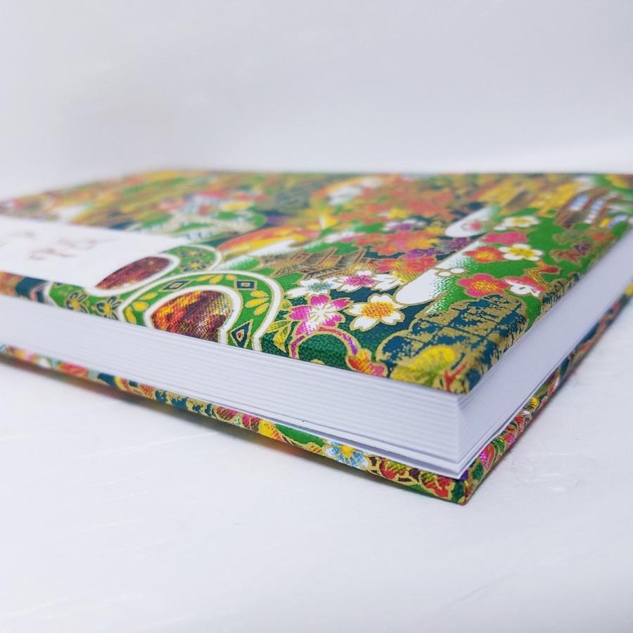 御朱印帳 京都 送料無料 カバー付 書き置き 貼り付け 膨らし表紙 ふわふわ オシャレ かわいい プレゼント 人気 大判 お寺 京伏見千華帖 松 京友禅和紙 Lサイズ Es 73l 京伏見鴨川堂 通販 Yahoo ショッピング