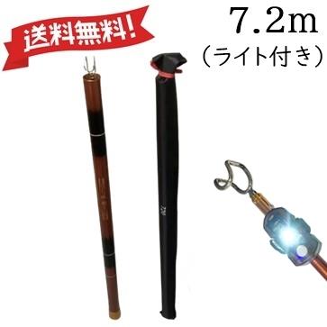 ライト付き】7.2mケーブルキャッチング ミニ、通線フィッシャー  