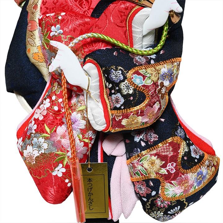羽子板】【匠一好作】13号優華:金襴駒取桜刺繍押絵羽子板押絵 羽子板】【匠一好作】13号優華:金襴駒取桜刺繍押絵羽子板押絵