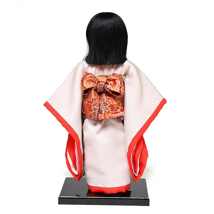 伊藤草園作市松】【味岡映水市松】13号市松人形：正絹京友禅衣裳：伊藤