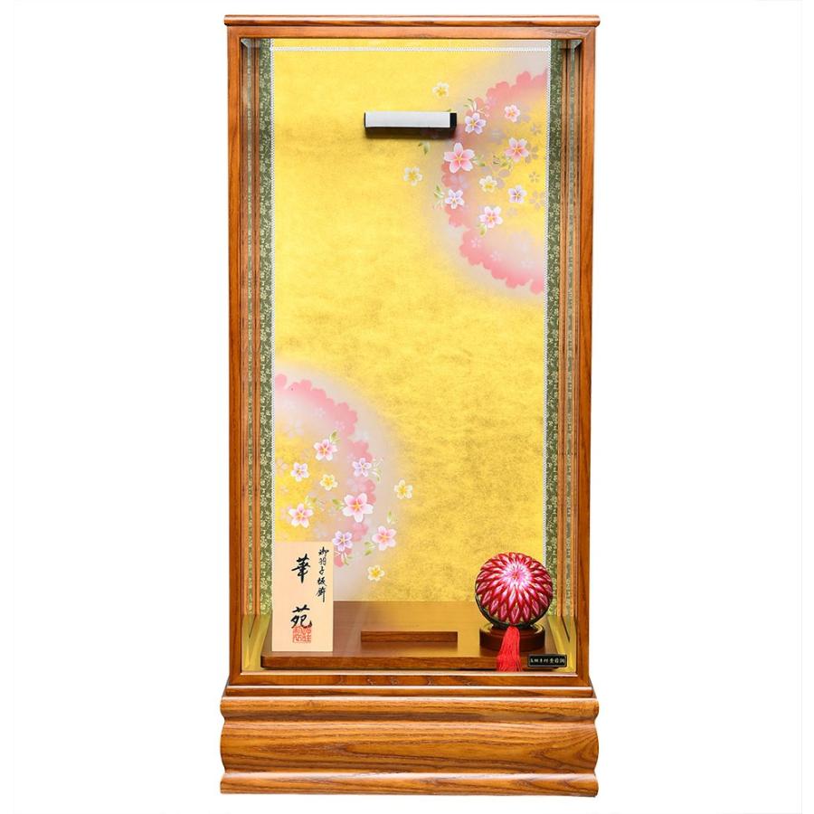 匠一好羽子板】【羽子板】羽子板?23号華苑：絞り金彩桜/西陣桜刺繍裂地