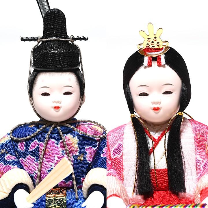 木目込】【雛人形】木目込人形：若菜雛：美光作【木目込洋風