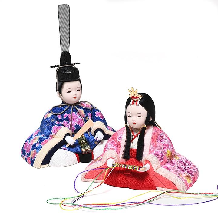 木目込】【雛人形】木目込人形：若菜雛：美光作【木目込洋風
