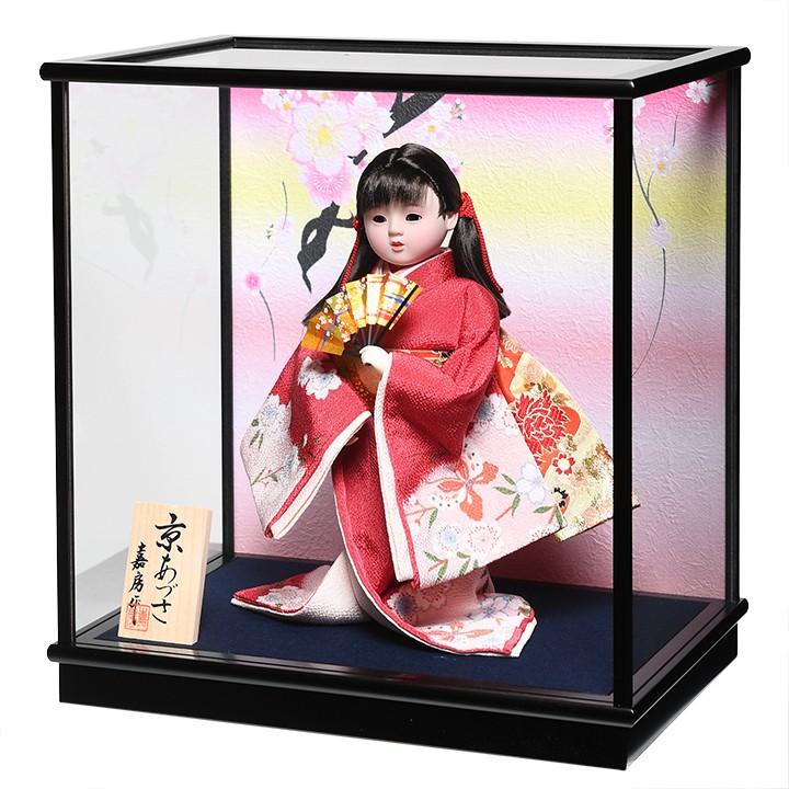 【わらべ人形】【浮世・御所人形】8号京あずさ：嘉房作【雛人形】 