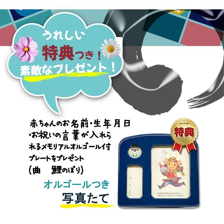 【着用鎧】三歳〜七歳着用徳川家康公大鎧床飾り：龍玉作【五月人形】【鎧平飾り】【稚児鎧】_10