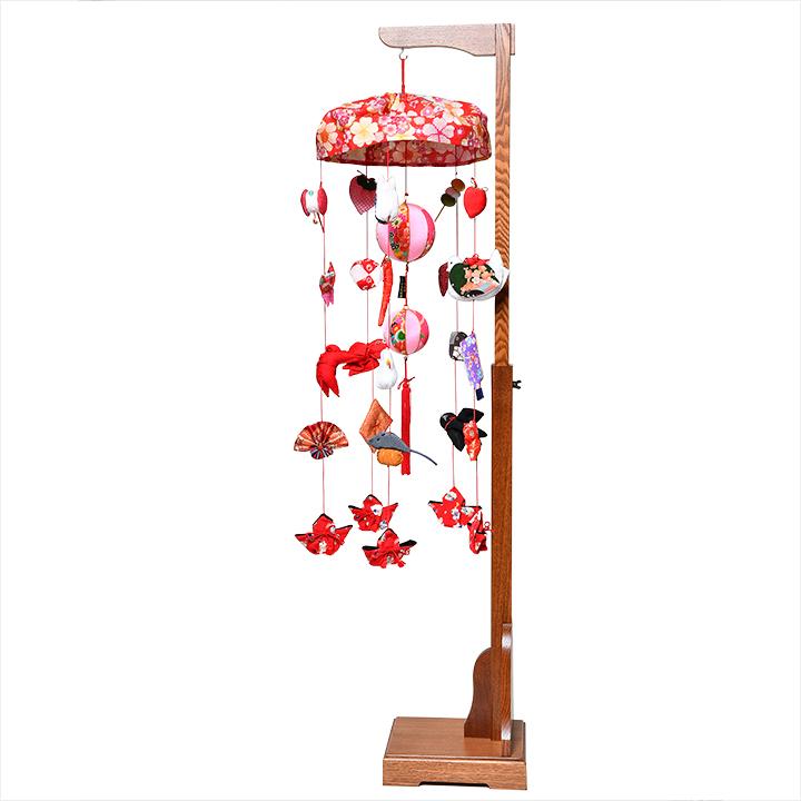 樫村瑞観 自由人形 市松人形 32cmくらい 着物+被布+お帽子 市松人形