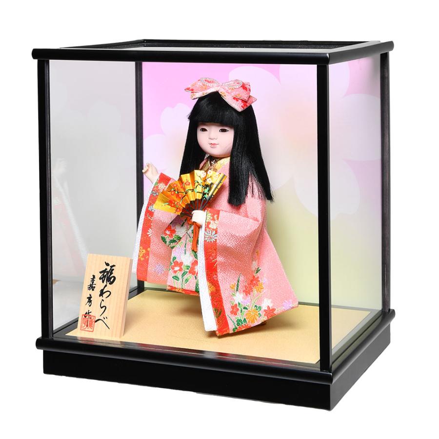 わらべ人形】浮世・御所?8号福わらべ 嘉房作【ひな人形】【浮世人形