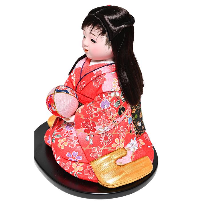 木目込人形『市松人形』♡ミニサイズ Amazon | 【木目込市松】【市松人形】6号彩花座り三つ編髪型