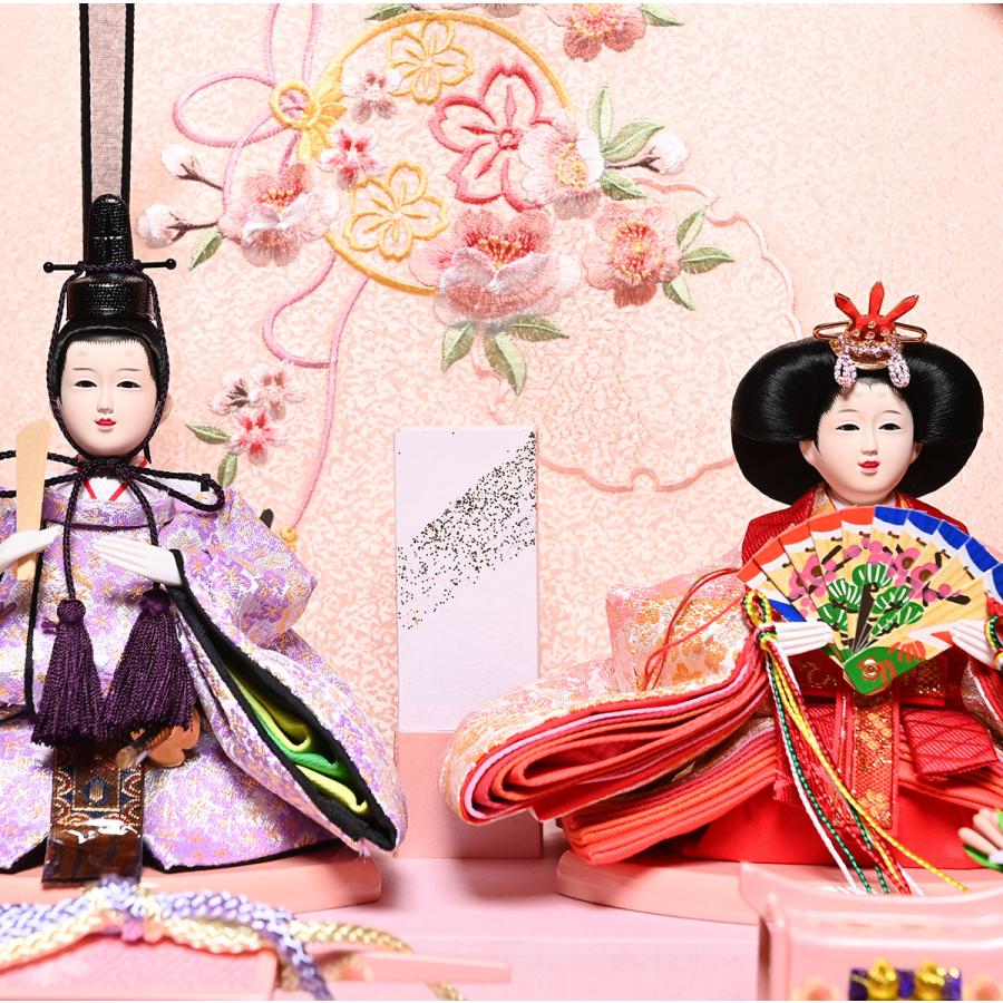 SALE／91%OFF】 雛人形 親王飾り ケース 人形 ケース飾り人形 スタンド
