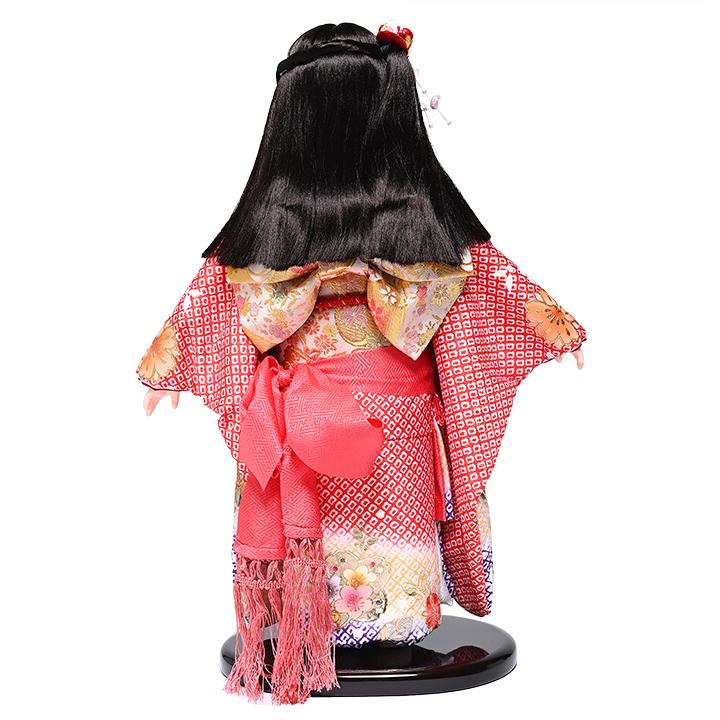 ●新品●敏光作●　市松人形　金彩衣装 ○新品○敏光作○ 市松人形 金彩衣装