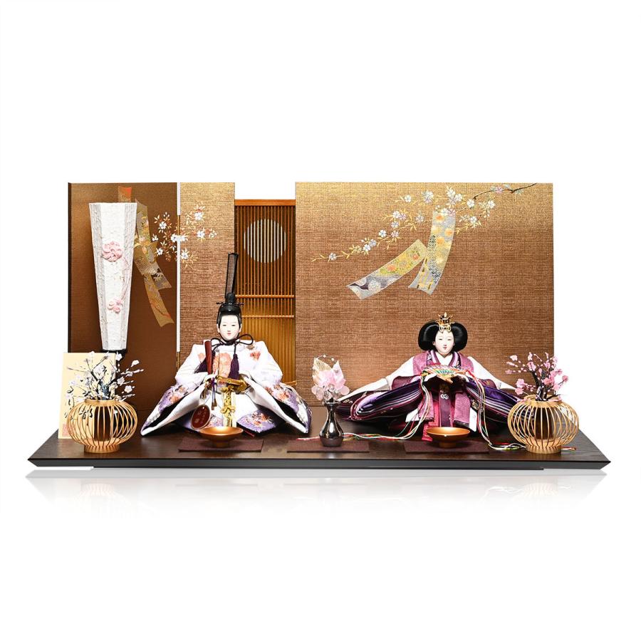 小京都】【ひな人形】親王飾京小十番親王:小京都:小倉草園作 小京都】【ひな人形】親王飾京小十番親王:小京都:小倉草園作