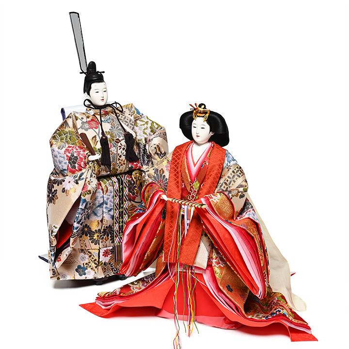 九谷焼 葉月窯 陶人形作家 松原朋子 立雛 雛人形 工芸品