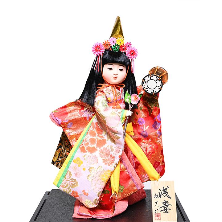 御所人形】【わらべ人形】8号浅妻 八重垣：敏光作【ひな人形】【浮世