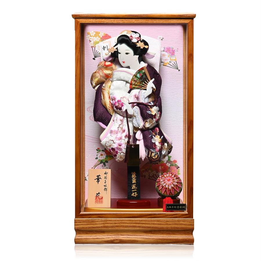 羽子板】【匠一好作】羽子板13号華苑:雲立涌文様桜刺繍押絵 羽子板】【匠一好作】羽子板13号華苑:雲立涌文様桜刺繍押絵
