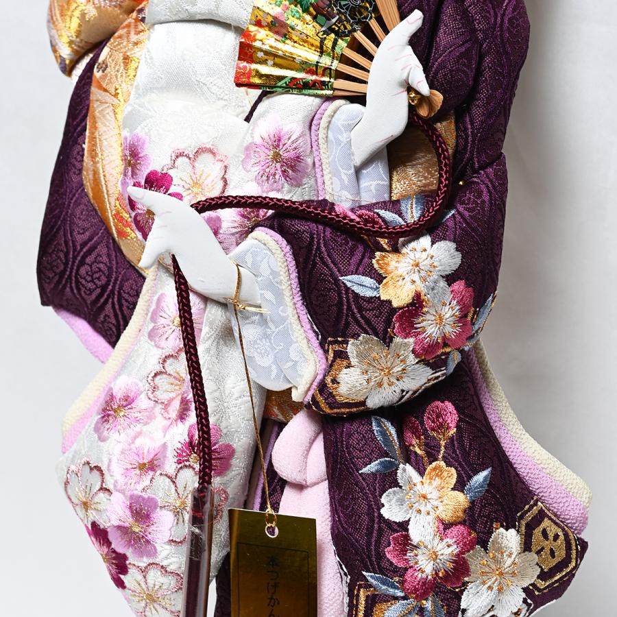 羽子板】【匠一好作】羽子板13号華苑:雲立涌文様桜刺繍押絵 羽子板】【匠一好作】羽子板13号華苑:雲立涌文様桜刺繍押絵