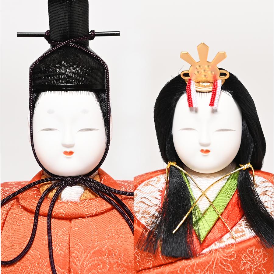木目込／ケース入お雛様木目込立雛：木村一秀作 : 人形の伏見屋 - 通販
