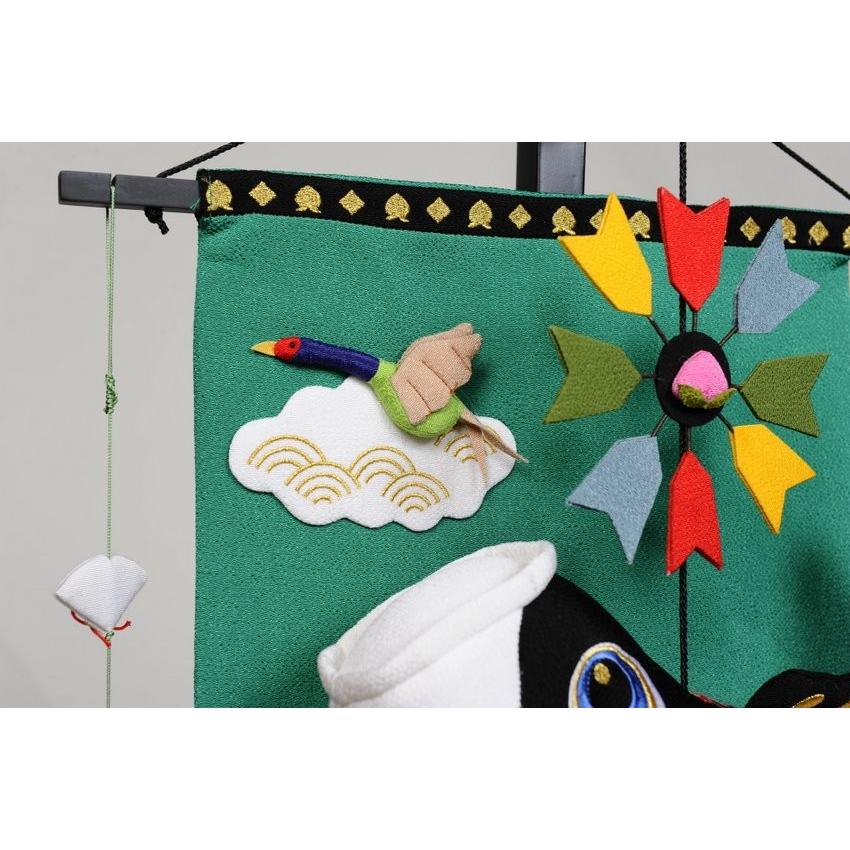 吊るし雛　5月用 Amazon.co.jp: 【五月人形】【つるし飾り】五月つるし雛 桃太郎