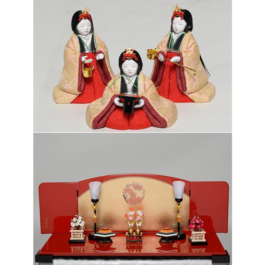 立ち雛 木目込み人形 人形のみ 大里 彩作 最終値下げ！立ち雛 木目込み