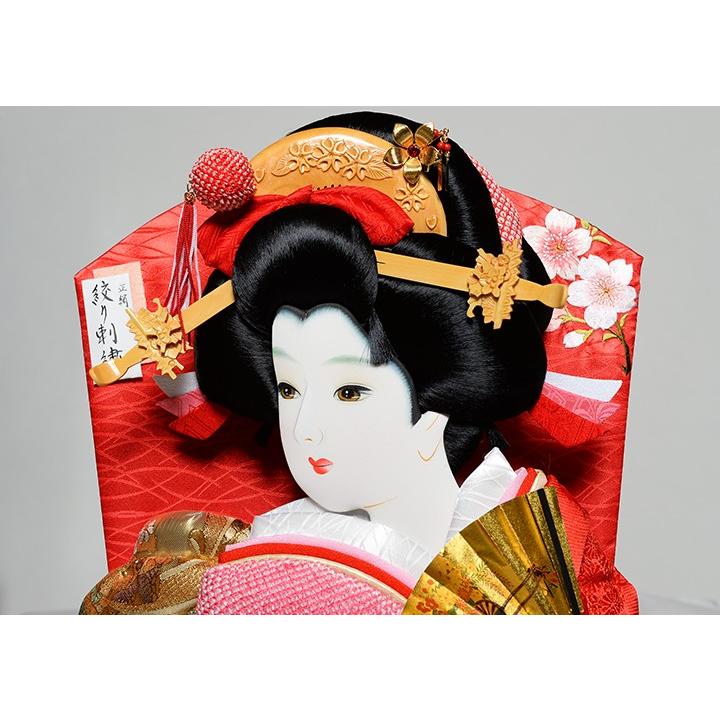 羽子板 三国志 関羽 （羽子板立て付き）押し絵 羽子板 三国志 関羽 （羽子板立て付き）押し絵