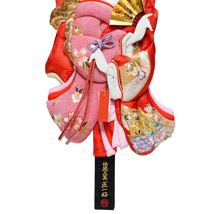 羽子板】羽子板 23号華苑 押絵振袖羽子板 匠一好【羽子板ケース