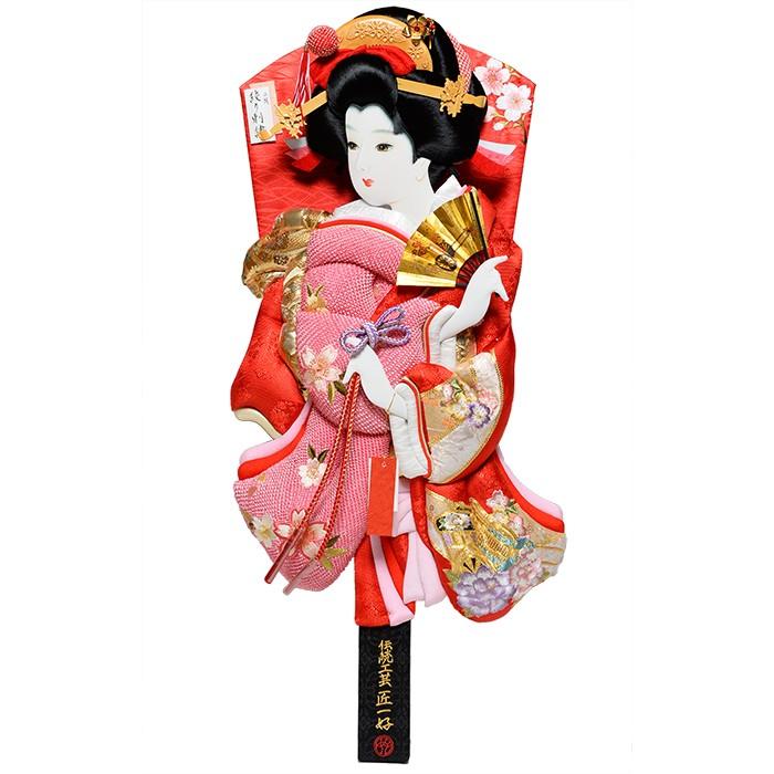 羽子板】羽子板 23号華苑 押絵振袖羽子板 匠一好【羽子板ケース