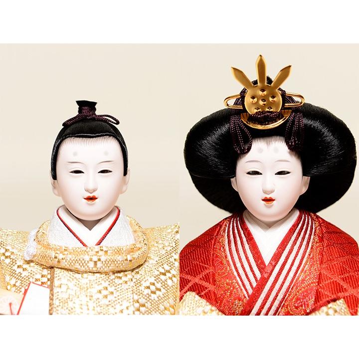 おぼこ雛】【親王飾】立雛・おぼこ雛京三五立雛親王飾：平安優香作