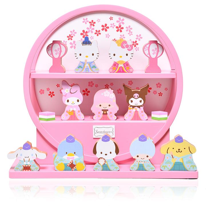 ハローキティ】【木製お雛様】Sanrio・characters ハローキティ ハローキティ】【木製お雛様】Sanrio・characters ハローキティ
