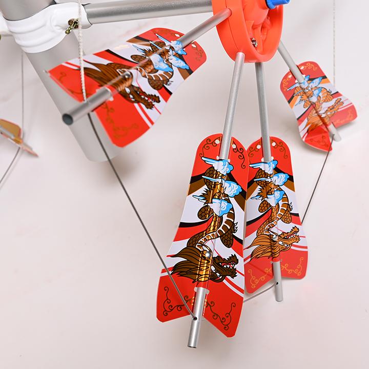 ワイヤー式矢車：大[6〜8m鯉用]【鯉のぼり付属品】