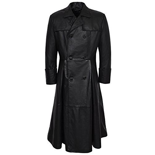 並行輸入品】Smart Range フルレングスレザーコート メンズ