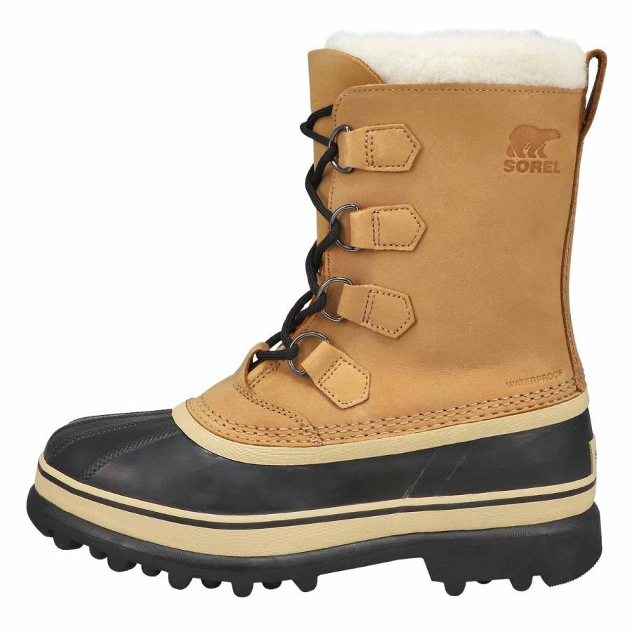 並行輸入品】Sorel(ソレル) カリブー ブーツ メンズ 13 淡黄色, バフ