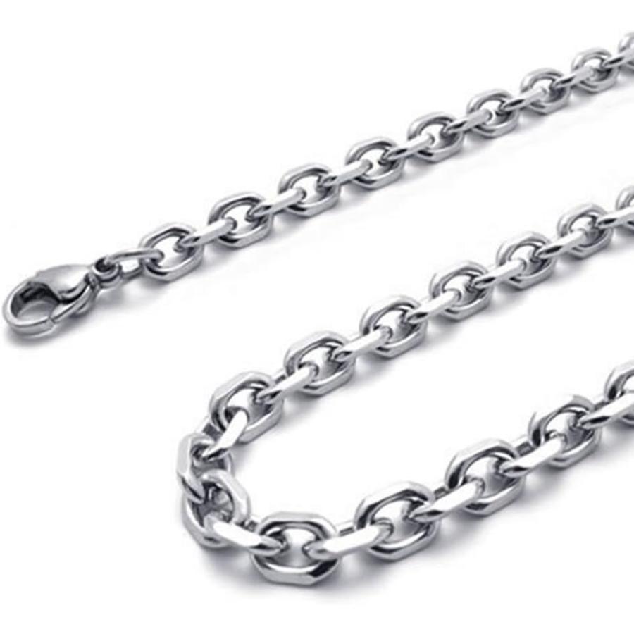 【並行輸入品】KONOV ステンレススチール ジーザスキリスト 十字架デザイン メンズペンダントネックレス チェーン長さ24インチ　 |  | 03