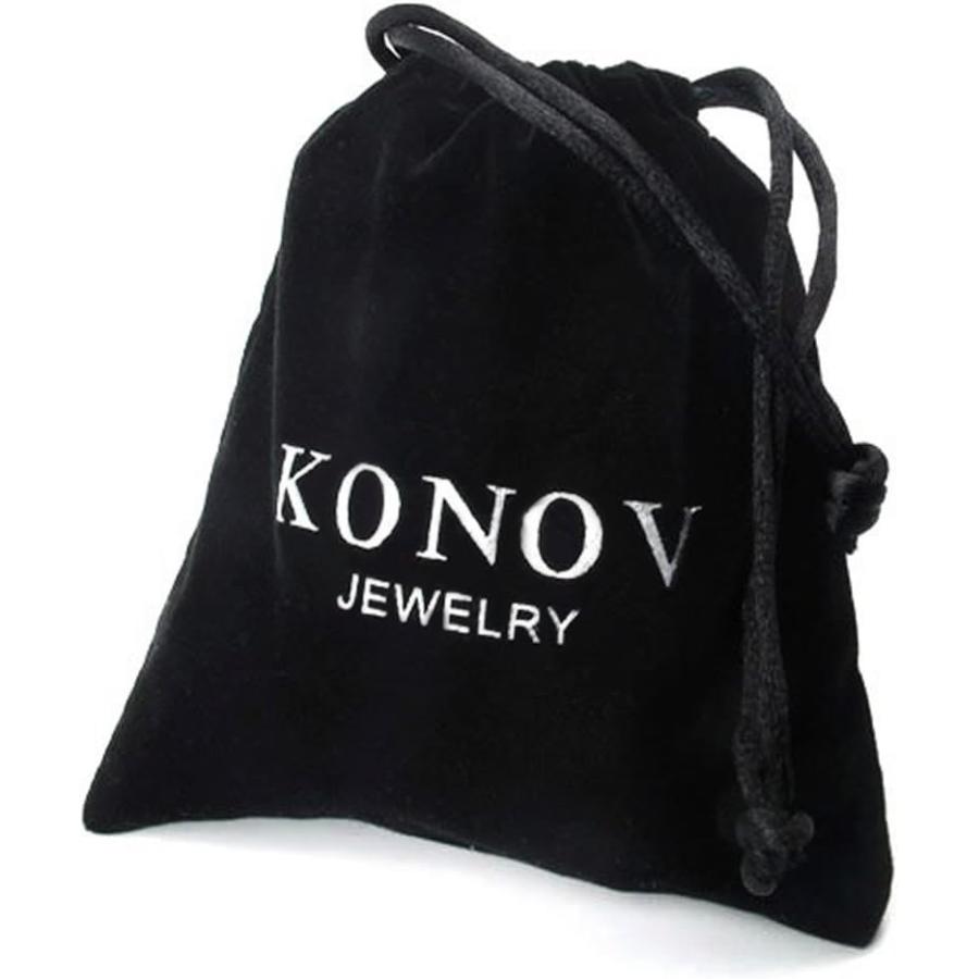 【並行輸入品】KONOV ステンレススチール ジーザスキリスト 十字架デザイン メンズペンダントネックレス チェーン長さ24インチ　 |  | 05