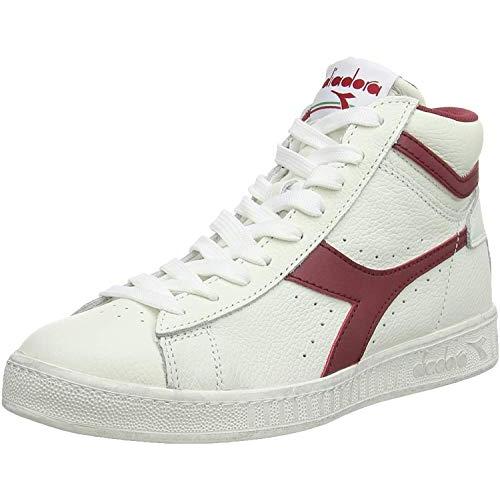 Diadora ユニ 大人用 ゲーム L HIGH Waxed U Athletic, White/Red Pepper, 11  並行輸入品｜fusion-f｜02