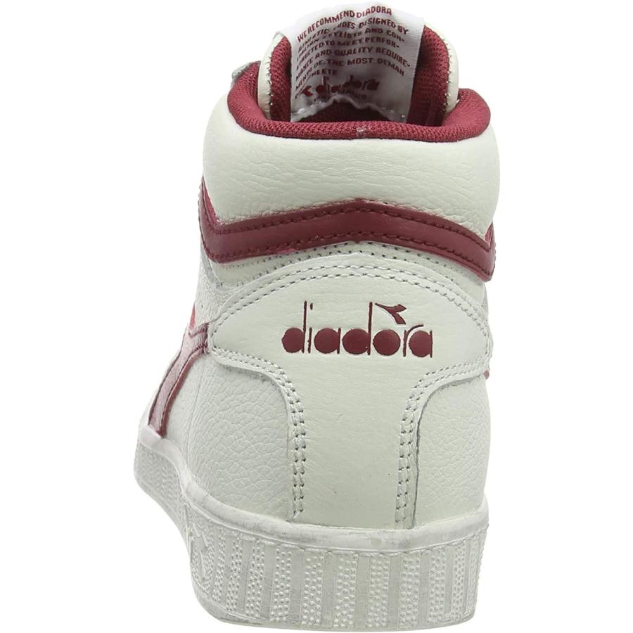 Diadora ユニ 大人用 ゲーム L HIGH Waxed U Athletic, White/Red Pepper, 11  並行輸入品｜fusion-f｜07