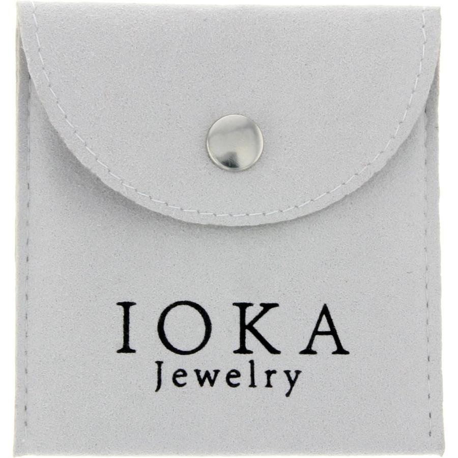 Ioka - 14K White Gold Religious Crucifix Tube Cross Charm Large Pendant For Necklace or Chain　並行輸入品｜fusion-f｜06
