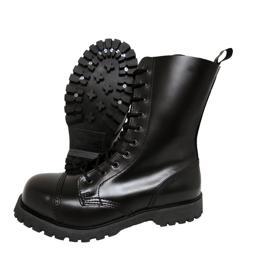 並行輸入品】Boots & Braces England Men´s 10 Eye Black Steel Toe