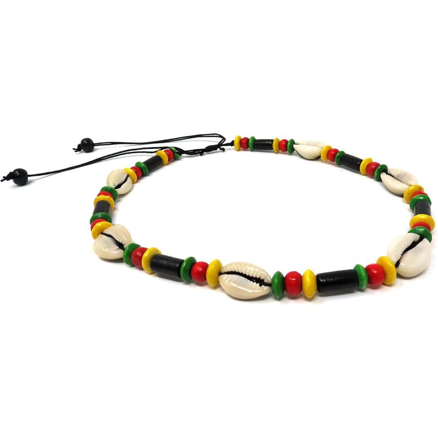 並行輸入品】ラスタビーズネックレス ハンドメイド ラスタネックレス