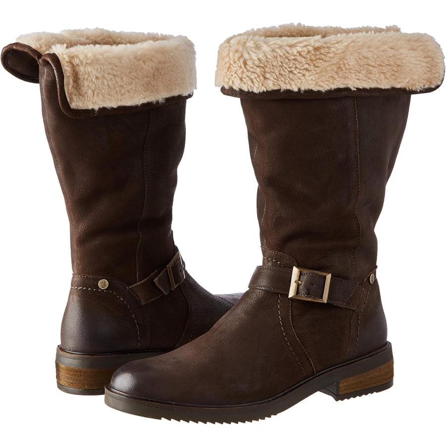 【並行輸入品】[Hush Puppies] (ハッシュパピー) レディース Bonnie レザー ミドル丈 ブーツ 婦人靴 カジュアルブーツ (26c |  | 06