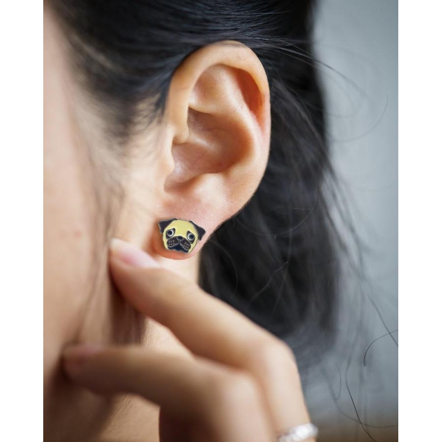 売り出し新品 Pug Stud Earrings for Women Teens and Girls　並行輸入品