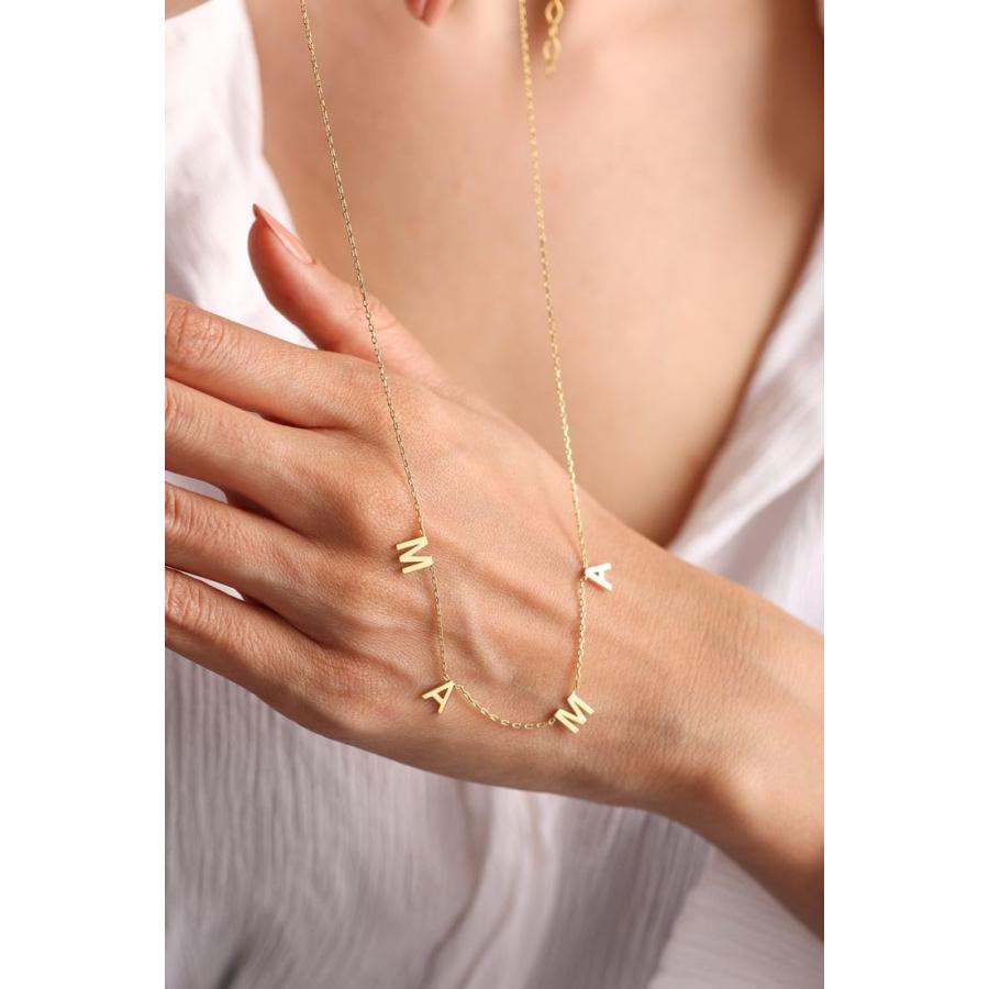 SINYEARS Mama ネックレス 優美なネックレス 14Kゴールド SINYEARS Mama ネックレス 優美なネックレス 14Kゴールド