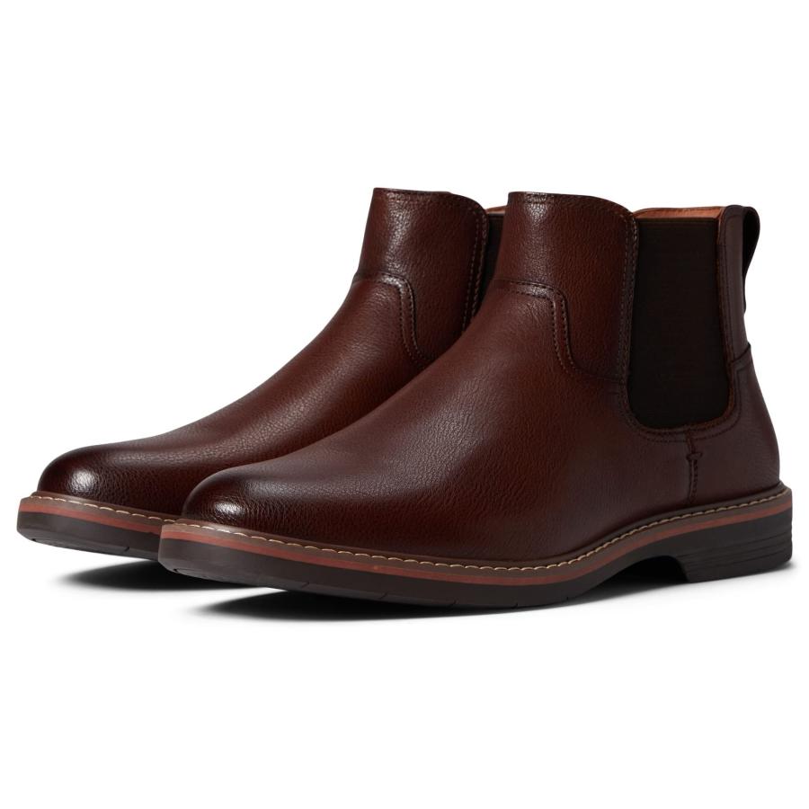 並行輸入品】Florsheim Norwalk Plain Toe Gore Boot Cognac  display picture 2