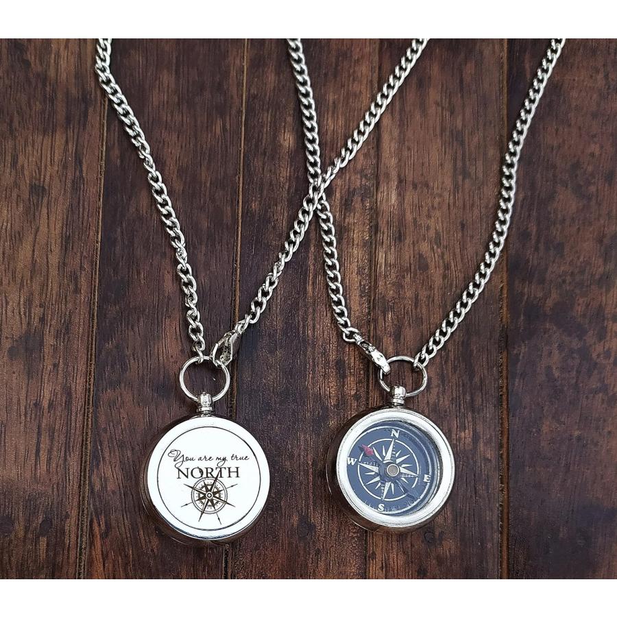 新品　未使用 mamorare シルバー コンパスネックレス mamorare シルバー 電磁波カットネックレス/マモラレ/新品未使用