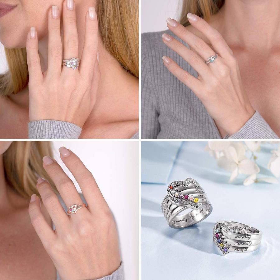 並行輸入品】Getnameネックレス マザーズリング スターリングシルバー